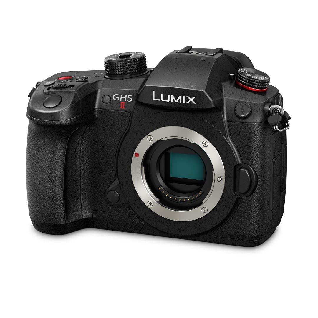 Panasonic Lumix DC-GH5M2E - Cámara Evil (20MP, 4K, Transmisión en Vivo, Doble Estabilización, Protección contra Frío, Polvo y Salpicaduras), Negro