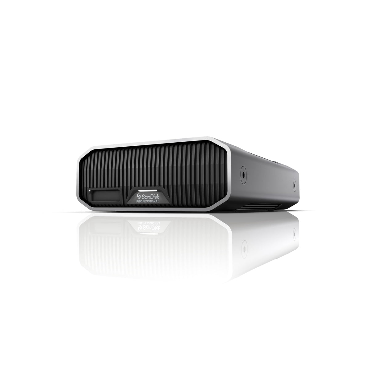 G-Drive Project 26TB, con Ranura Pro-Blade SSD mag, Thunderbolt 3 (40Gbps), USB 3.2 Gen 2 (10Gbps), Disco Duro de Clase empresarial a 7200 r. p. m., hasta 260 MB/s de Velocidad de Lectura