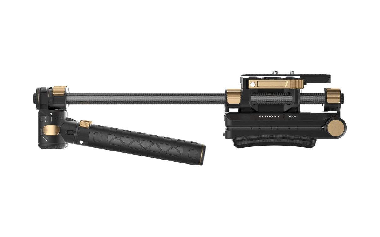 PolarPro - Pivot - Plataforma de Hombro - Compacto y Ligero - Ideal para videógrafos de Viaje - Diseñado específicamente para cineastas de Run-n-Gun - configuración sin Herramientas.