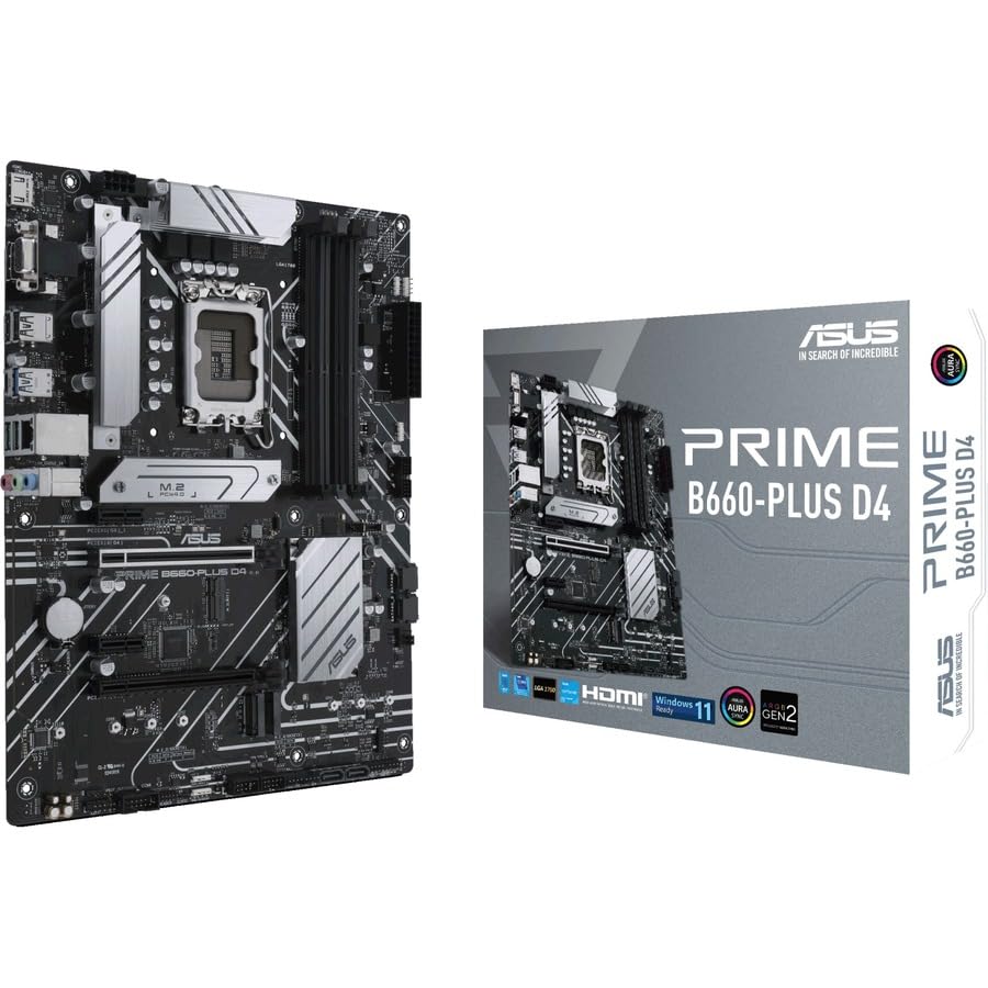 Prime B660-PLUS D4 Intel B660 LGA 1700 ATX