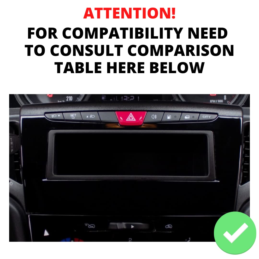 Autorradio de Ajuste Personalizado para Lancia Ypsilon Android GPS Bluetooth WiFi Dab USB Pantalla táctil Full HD 6,2" procesador de 8 núcleos y comandos de Voz