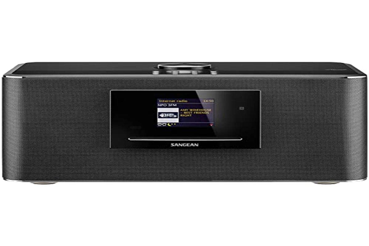 Sangean DDR-75 BT. Radio Internet con Dab+ - BT- WiFi -NFC - CD - USB - Rec - SD. Escucha emisoras de Radio de Todo el Mundo. Control de Tus Aplicaciones de Musica Desde la App.