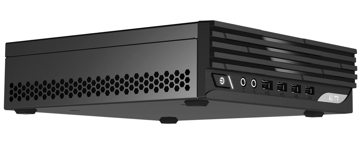 MSI Pro DP21 13M-491EU - Mini PC (Intel i3-13100, Intel UHD Graphics, 8GB, 256GB SSD, Windows 11 Pro, 2.3 litros, Wi-Fi 6) Negro
