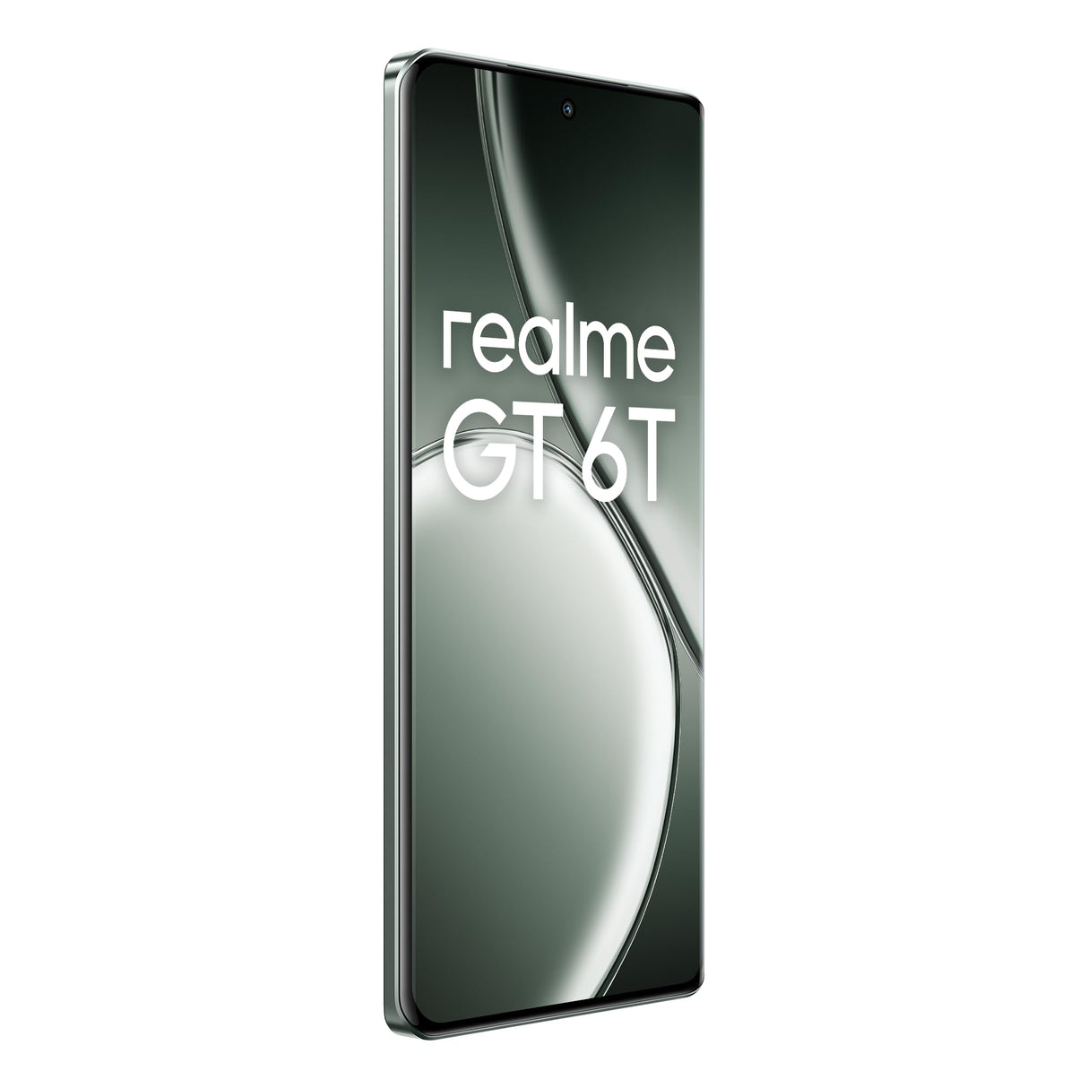 realme GT 6T 5G Teléfono Móvil 12+256 GB, Snapdragon® 7+ de 3.ª generación, Pantalla ultrabrillante de 6000 nits, Cámara Sony de 50 MP con OIS, Gran batería de 5500 mAh, Verde, sin Adaptador