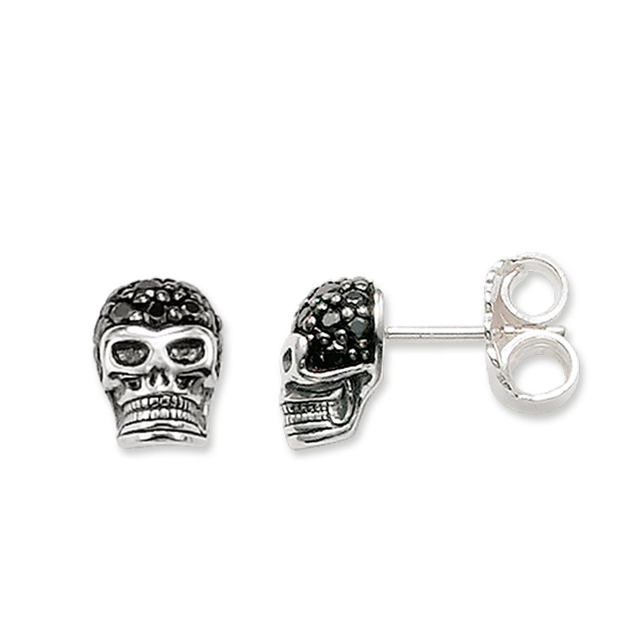Thomas Sabo Pendientes de botón Mujer plata - H1772-051-11