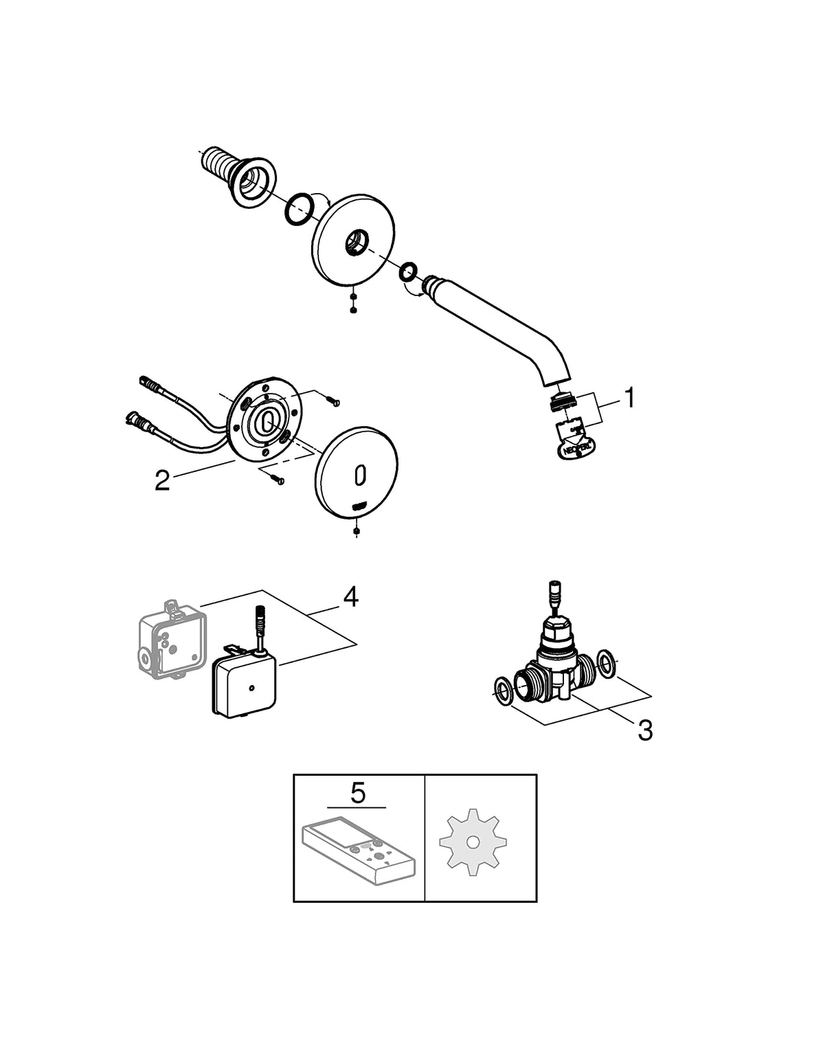 Grohe Essence - concealed
