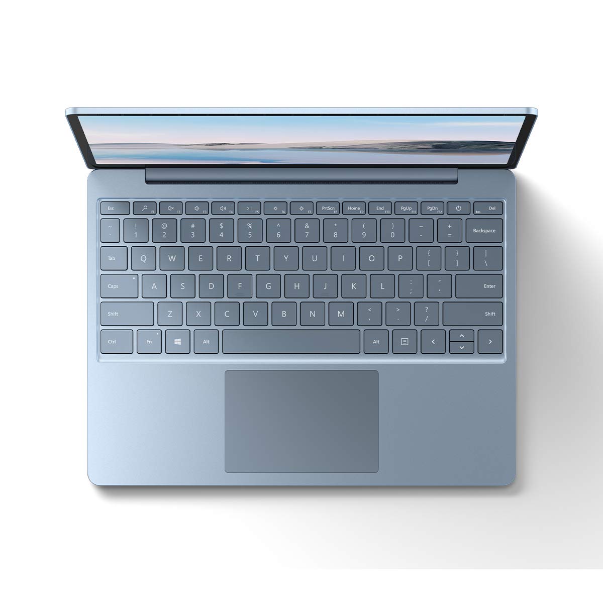 Microsoft Surface Laptop Go (Windows 10, Pantalla táctil de 12,45", Intel Core i5, 8 GB RAM, 256 GB SSD, Teclado AZERTY francés) - Azul Glaciar - El portátil Surface más Ligero