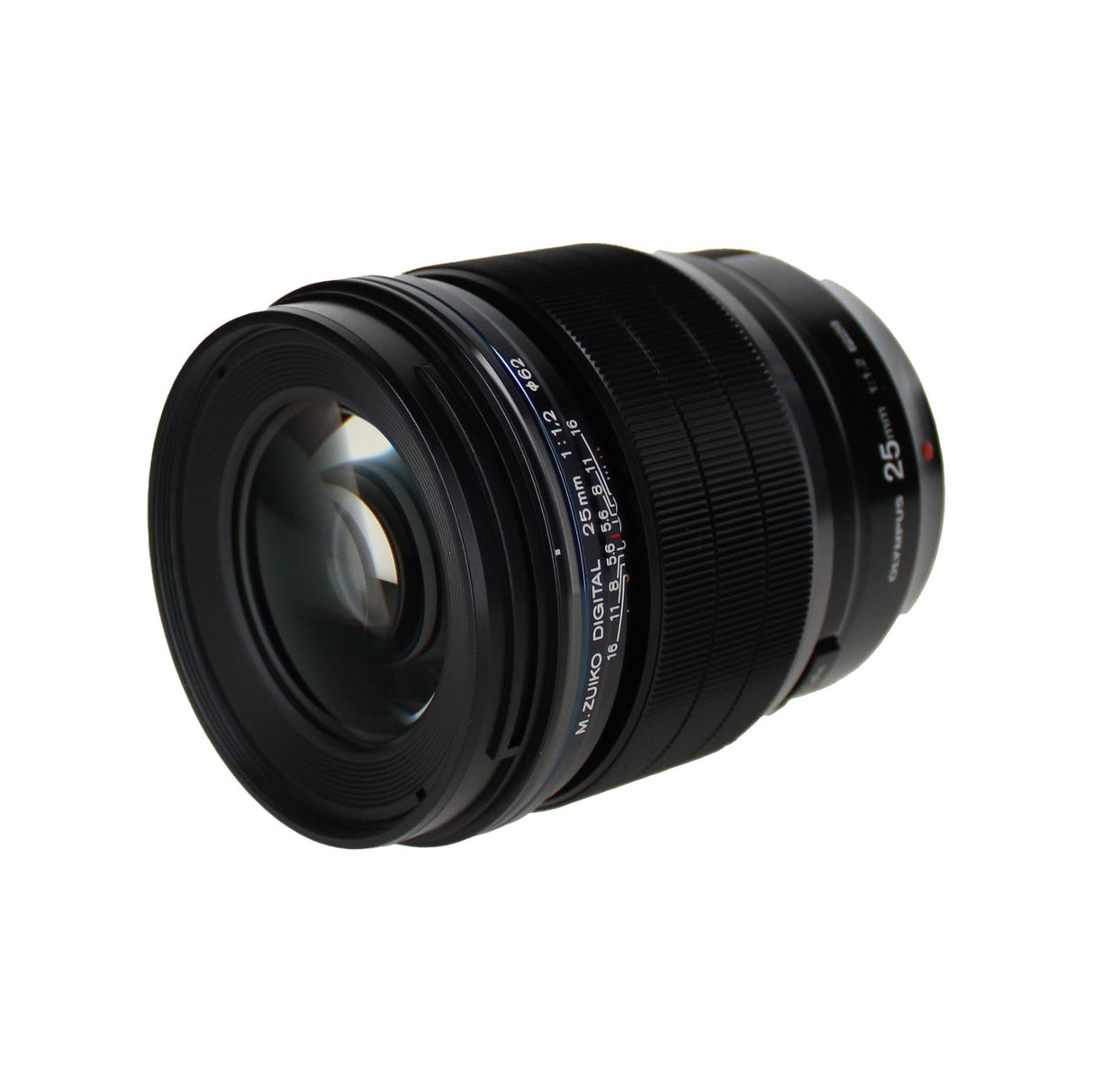 Olympus M.Zuiko Digital ED 25 mm 1:1.2 Pro Objetivo, Adecuado para Todas Las cámaras MFT (Modelos Olympus OM-D & Pen, Serie G de Panasonic), Negro