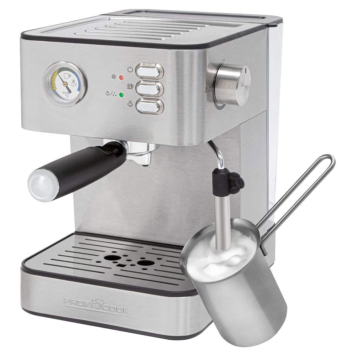 Profi Cook WAVE - Prof Espressomaschine PC-ES 1209 inox sr