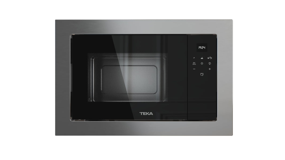 TEKA Microondas Integrable con Grill, Control Táctil, Apertura Izquierda, Capacidad 20 L, Acero Inoxidable, Modelo NEO MS 6200 BIS SS