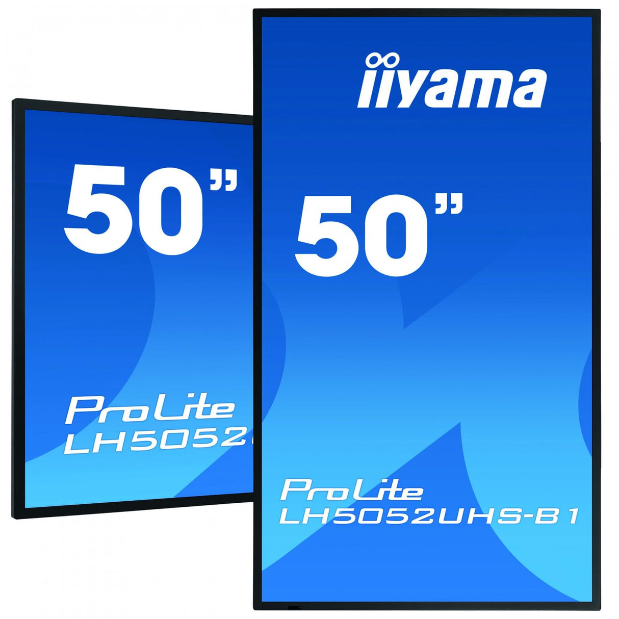 iiyama Prolite LH5052UHS-B1 - Reproductor Multimedia (125,7 cm, 49,5 Pulgadas, VA, LED, 4K, UHD (VGA, DVI, HDMI, DisplayPort, USB2.0, RS-232c, RJ45), Android OS, Ranura Micro SD, SDM-L, 24/7, Negro