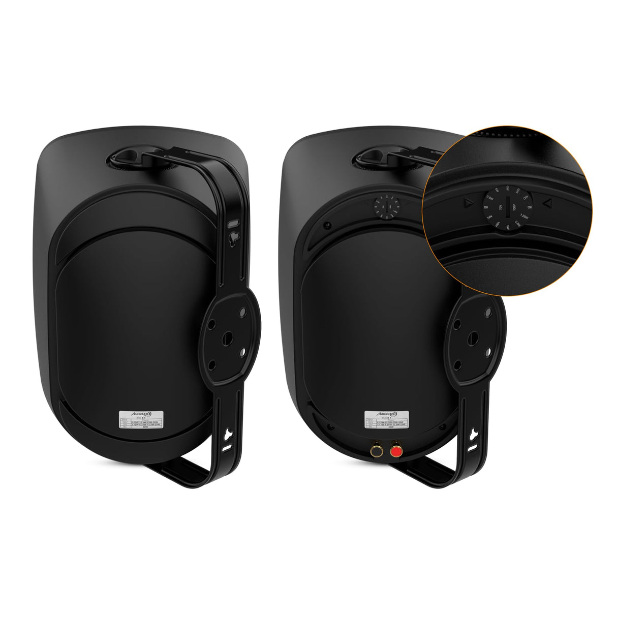 Audibax Pro Bali 8 TB Altavoz Pasivo de Exterior de Montaje en Pared (Pareja) IP65