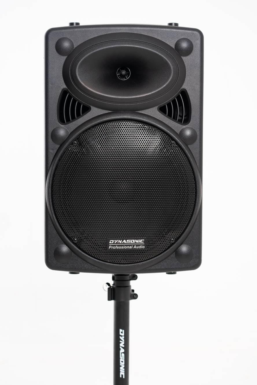 DYNASONIC - DYNAPRO 12 Plus (3ª Generación) Altavoz Bluetooth Portatil Profesional, Altavoz Bluetooth Potente 700W 2 microfonos Karaoke y Soporte Tablet