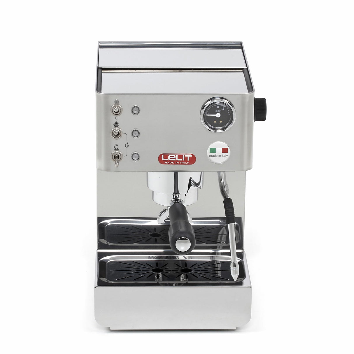 Lelit Anna Máquina de Café - Con Espumador de Leche - PL41LEM-2G80 - Acero Inoxidable Pulido