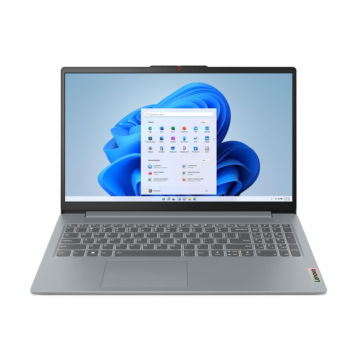 Lenovo Laptop IdeaPad Slim 3 15,6" i5-12450H 16 GB RAM 512 GB SSD QWERTY Español - Marca EAN: 0198154144845