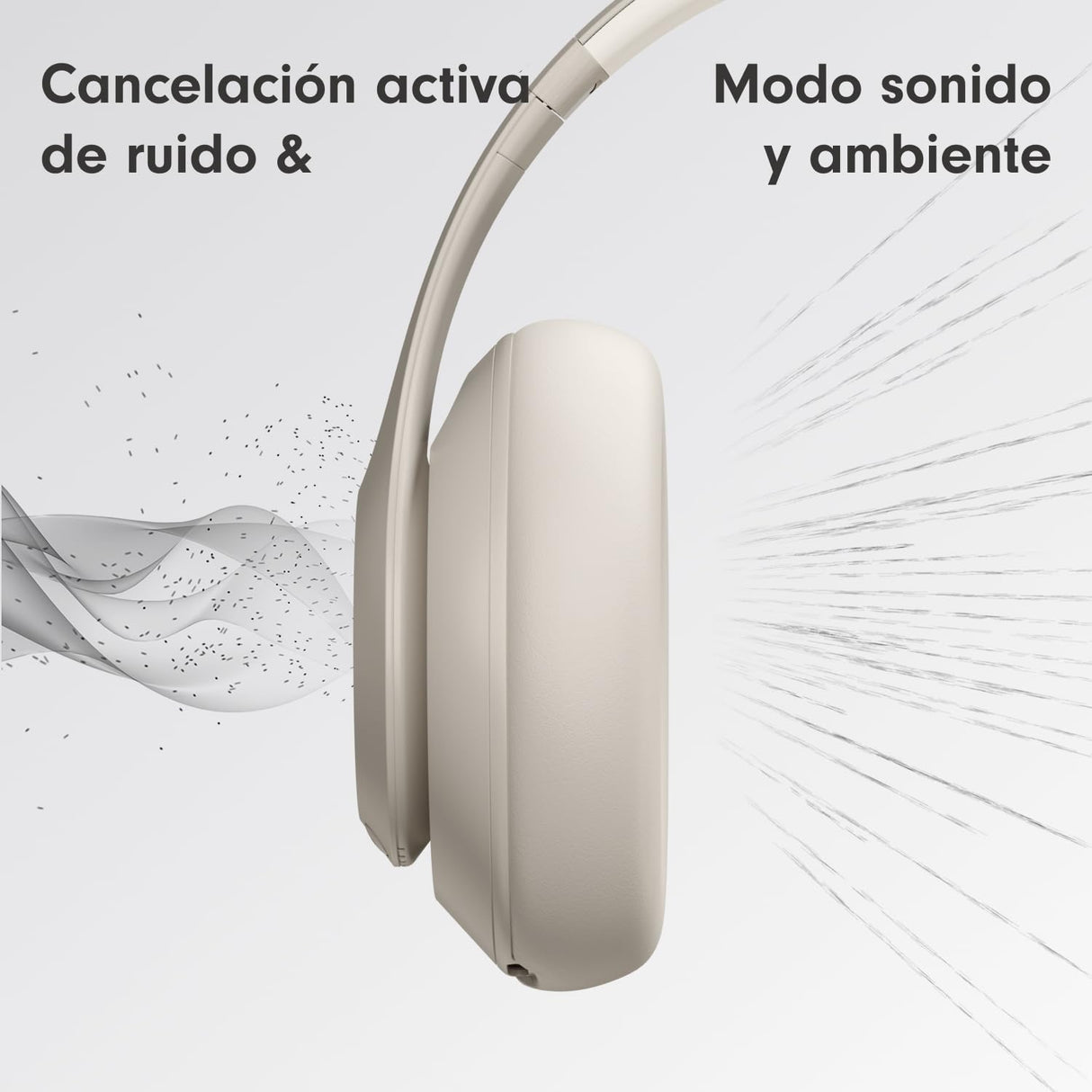 Beats Studio Pro - Auriculares inalámbricos Bluetooth con cancelación de Ruido - Audio Espacial Personalizado, Sonido USB-C sin pérdida, compatibilidad con Apple y Android - Arena
