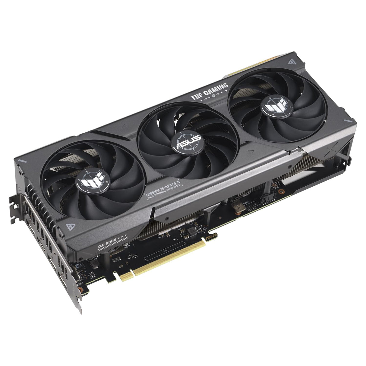 ASUS TUF Gaming GeForce RTX 4070 Super OC Edition - Tarjeta gráfica Gaming (PCIe 4.0, 12 GB GDDR6X, DLSS 3, HDMI 2.1a, DisplayPort 1.4a)