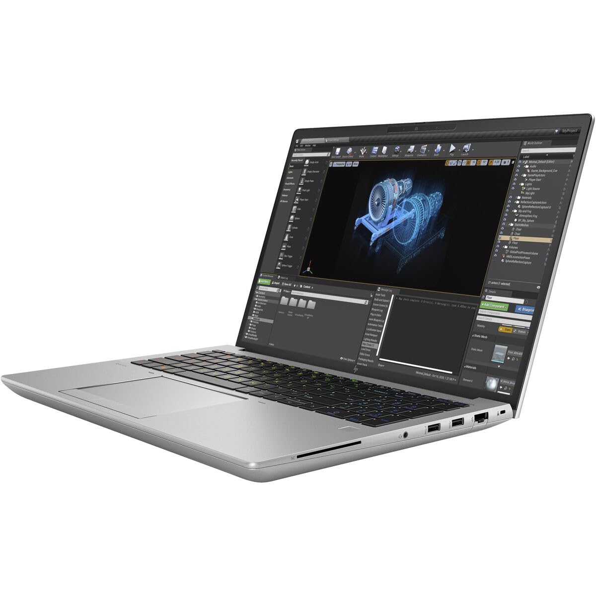 HP Notebook ZBOOK Fury 16 G10 QWERTY Español 16" i9-13900HX 32 GB RAM 1 TB SSD