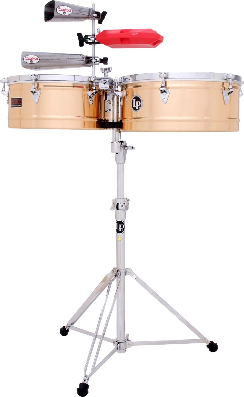 LP Latin Percussion Timbales Prestige Thunder Timbs Bronce macizo LP1516-BZ