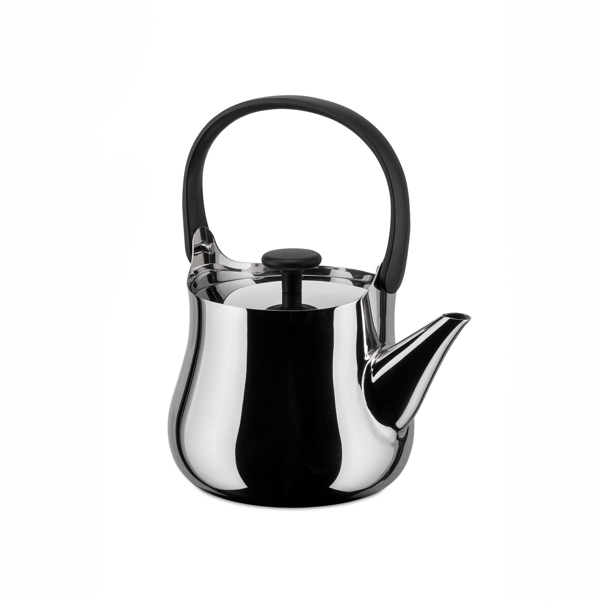 ALESSI Cha,Hervidor/Tetera, Acero Inoxidable, Plateado