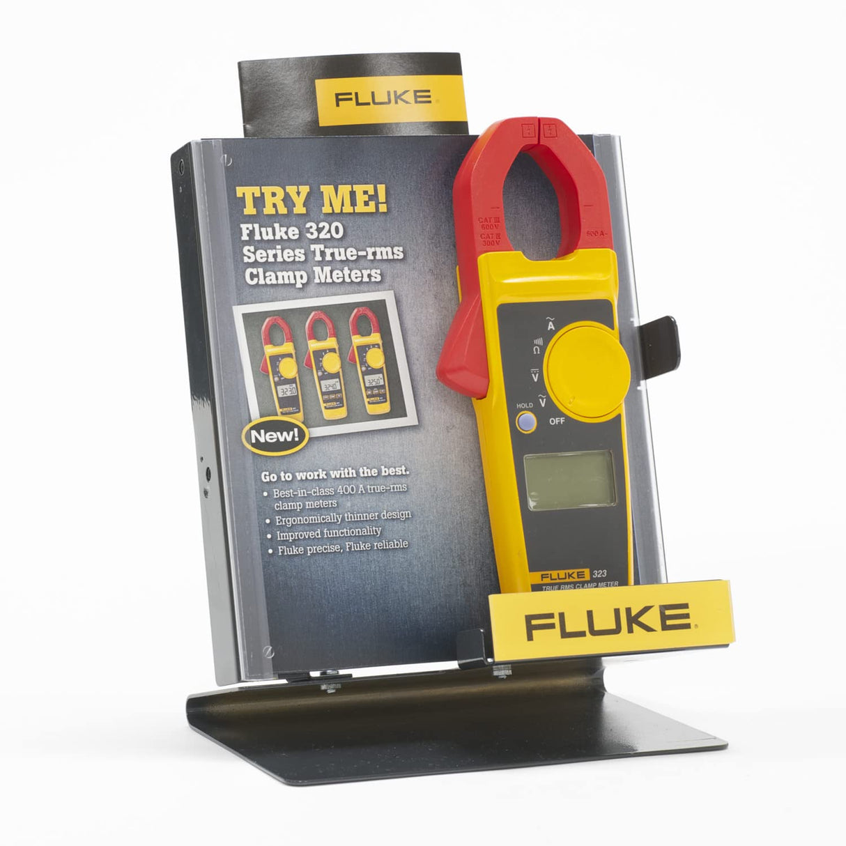 Pinza amperimétrica de verdadero valor eficaz Fluke 323 (TRMS)