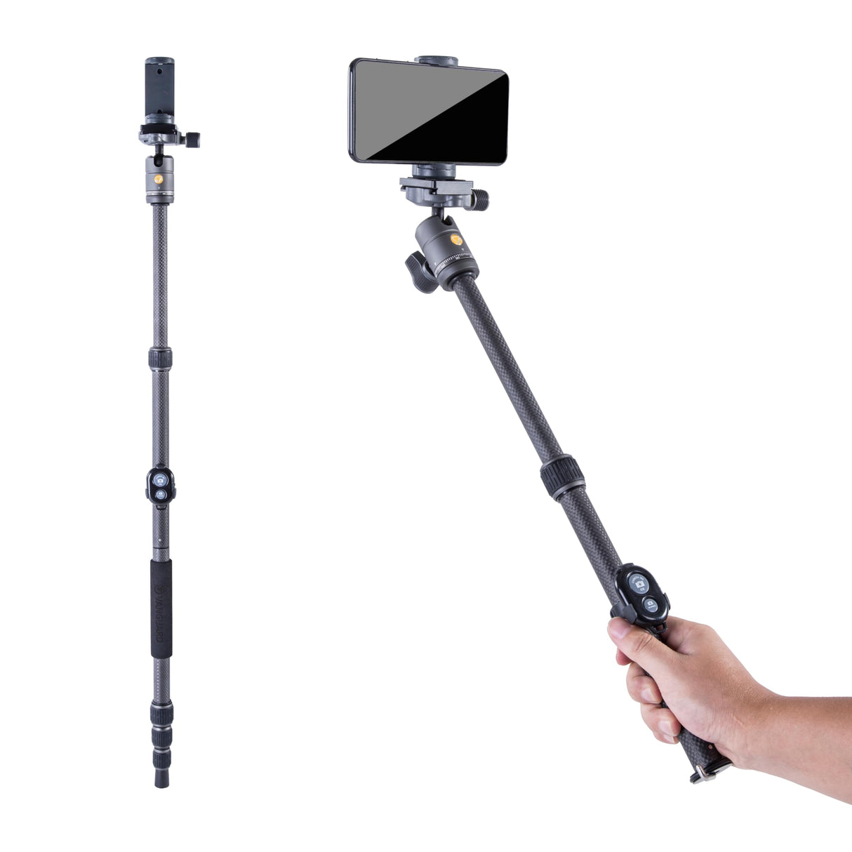 Vanguard Veo 3GO 204CB - Trípode Viaje Compacto Carbono rótula Bola