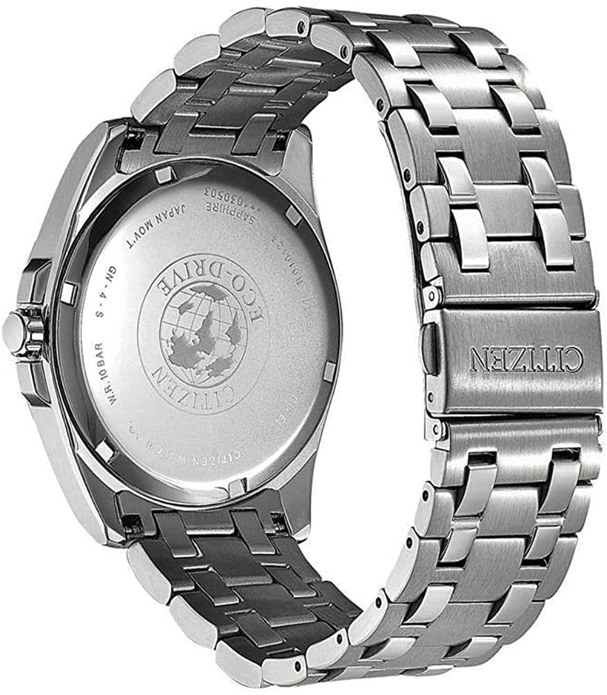 Citizen Reloj Analógico para Hombre de Cuarzo con Correa en Acero Inoxidable BM7108-81L