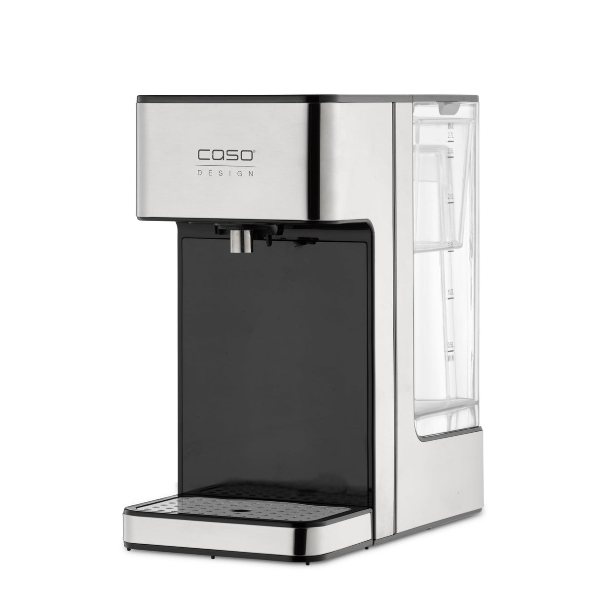 CASO HW 600 - dispensador de agua caliente 2,7L - hervidor de agua electrico - Agua caliente en segundos - temperatura 40°C a 100°C - 7 cantidades de salida - Filtro Antical y Anti Impurezas