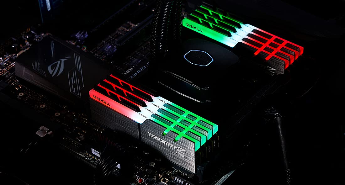 G.SKILL Trident Z RGB Series RAM - 256 GB (Kit de 8 x 32 GB) - DDR4 3200 UDIMM CL14