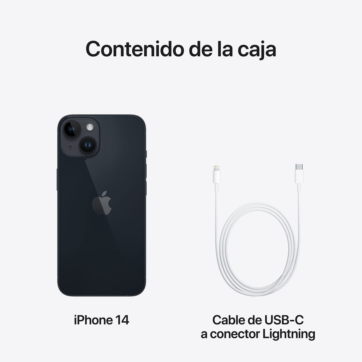 Apple iPhone 14 (128 GB) - Negro Noche