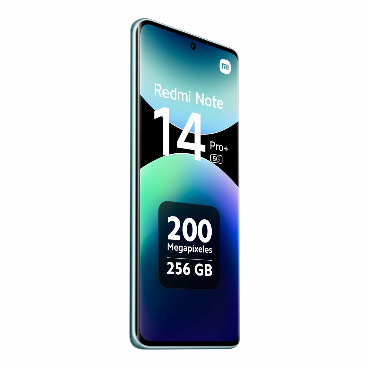 Xiaomi Redmi Note 14 Pro+ 5G Smart Phone, 12GB RAM 256GB, Pantalla AMOLED de 6,67 Pulgadas 1,5k, Sensor de Huellas, Cámara de 200 MP, Doble Tarjeta SIM, NFC, Carga Rápida de 120 W, Azu