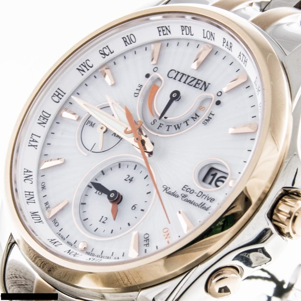 Citizen Reloj Analógico para Hombre de Cuarzo con Correa en Acero Inoxidable FC0014-54A