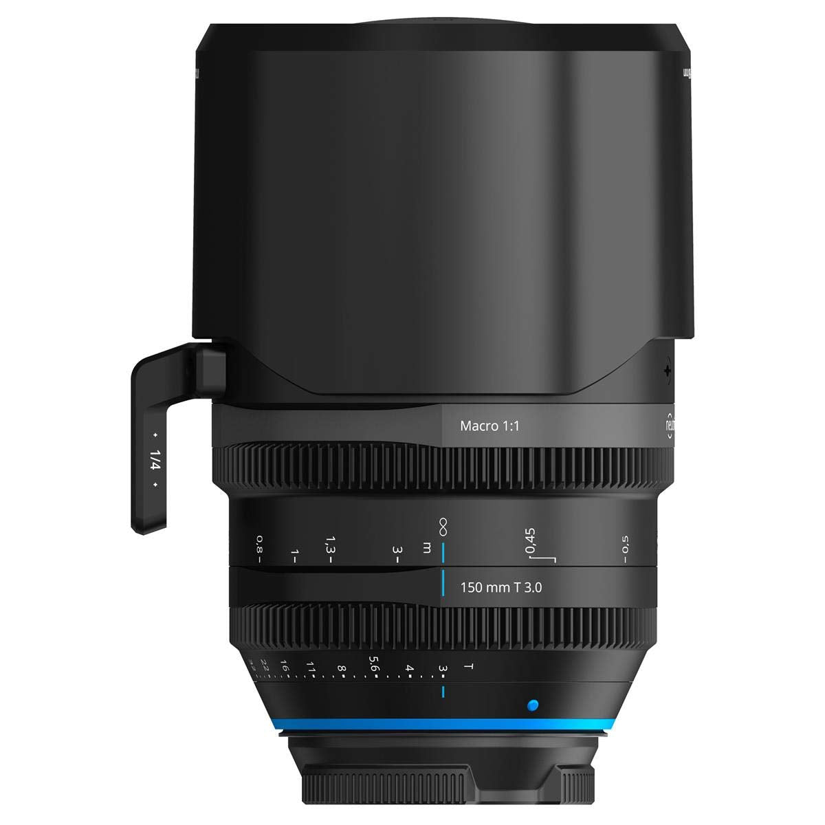 Irix Cine 150mm T3.0 Macro 1:1 Lente de vídeo 150mm para Panasonic Olympus MFT || 11 láminas de Enfoque min 0,35 m rotación 270° || Lente de vídeo para Panasonic Olympus MFT
