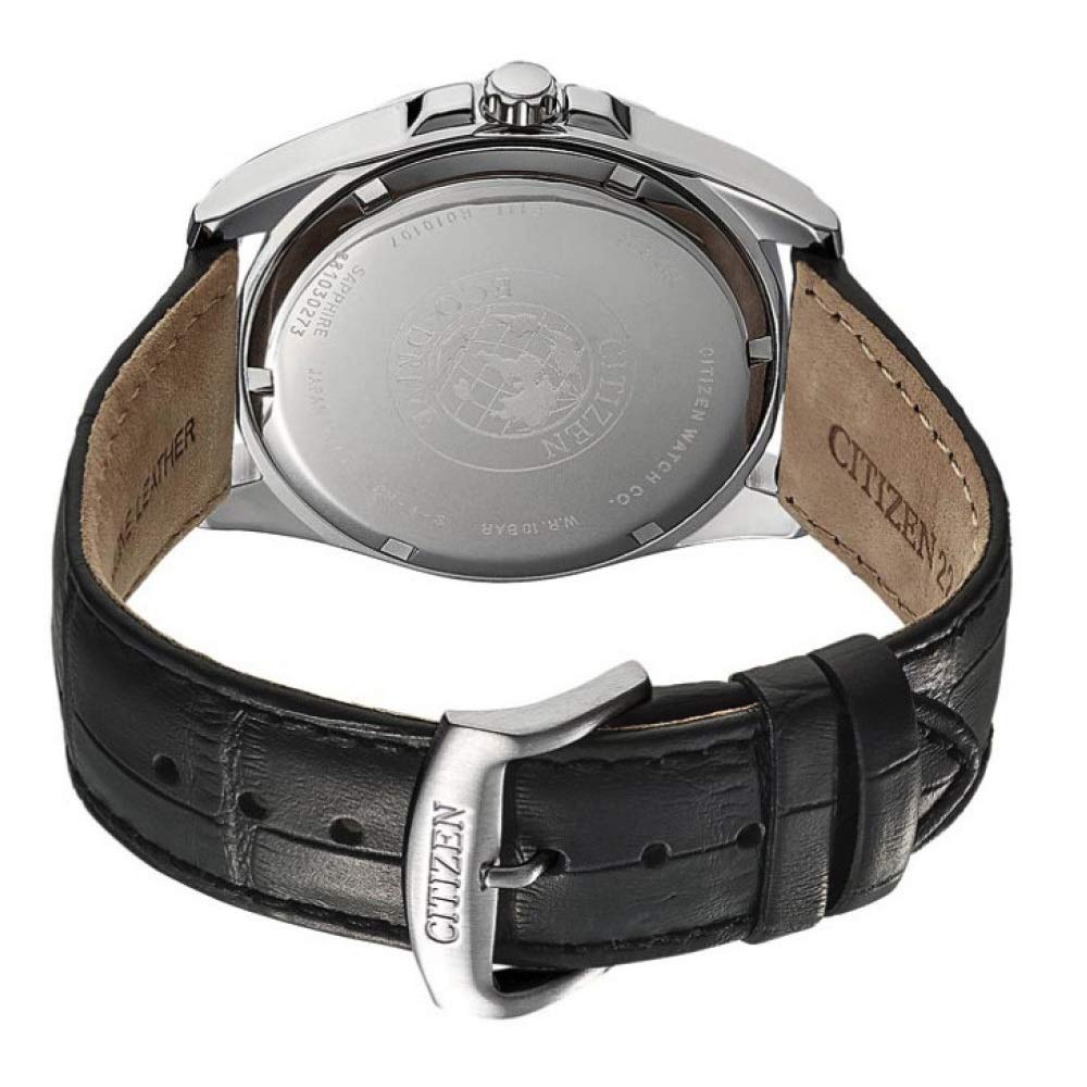 Citizen Eco-Drive Saphire para Hombre con Correa en Cuero BM7108-14E