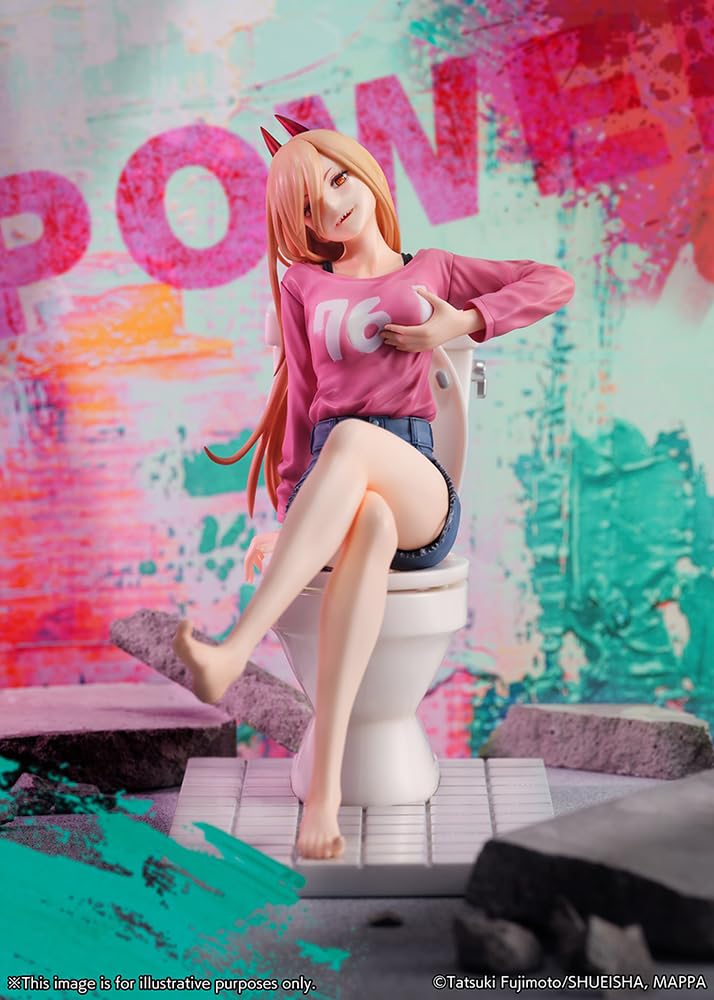 eStream Chainsaw Man Statuette PVC 1/7 Power 18 cm