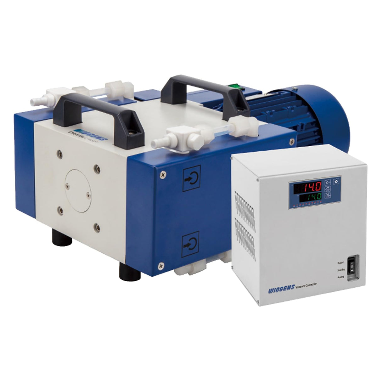 Wiggens WI-0311 C980VF Bomba de vacío, 1 mbar, flujo máximo de 40 l/m