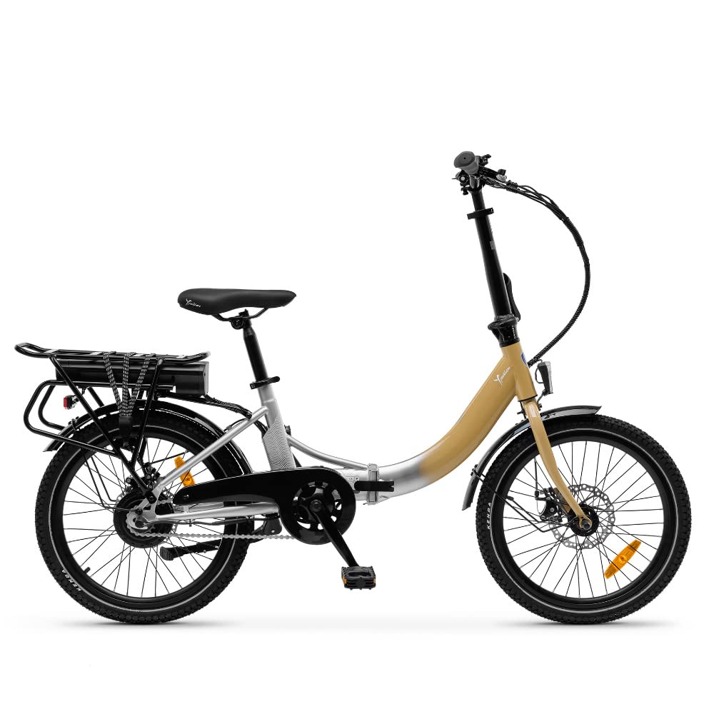 Lancia Ypsilon Brio E-Bici, Adultos Unisex, Carmesí, Única Talla