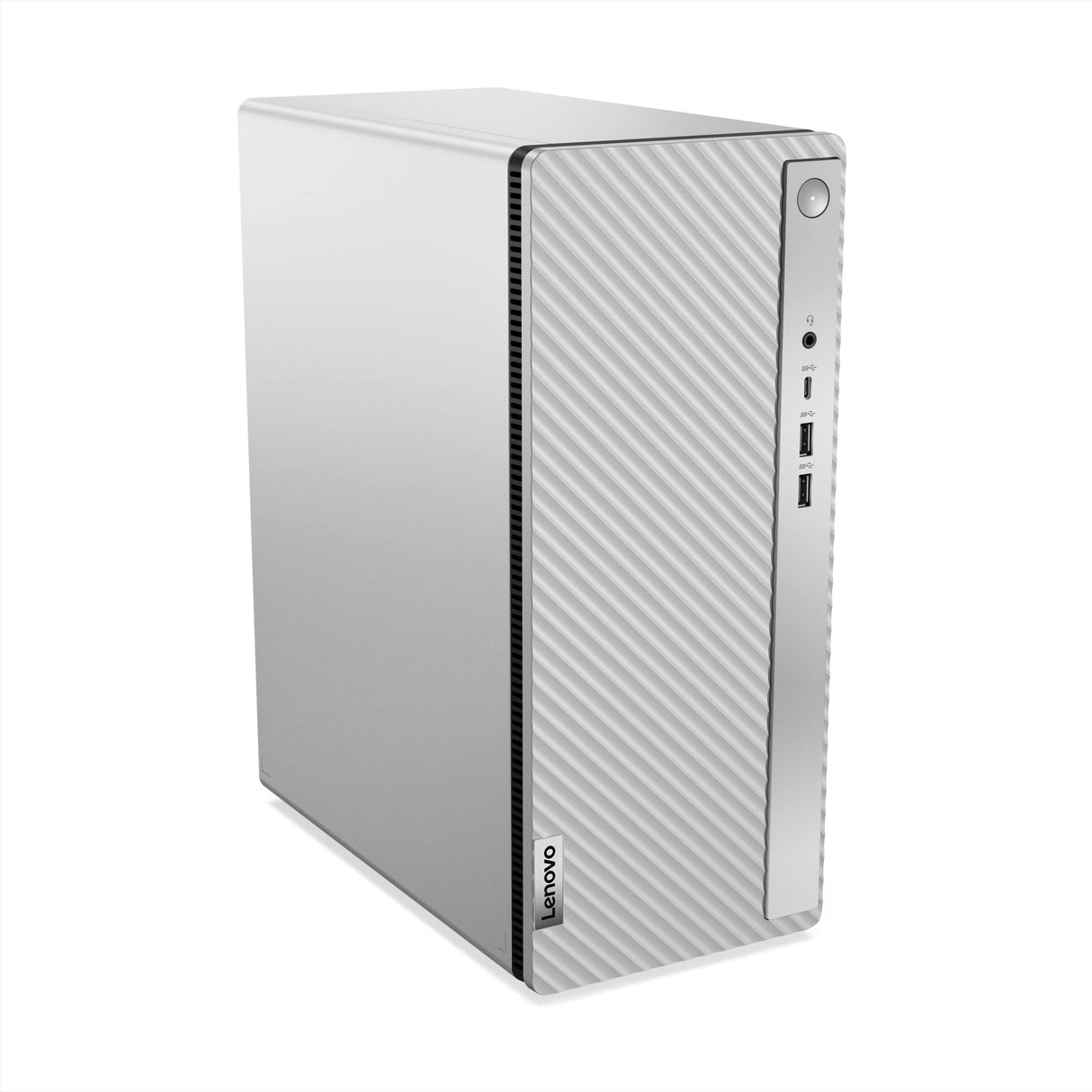 Lenovo IdeaCentre 5 Gen 7 - Ordenador de Sobremesa (Intel Core i5-12400, 16GB RAM, 512GB SSD, Intel UHD Graphics 730, Windows 11 Home) Gris Nube - Teclado QWERTY Español