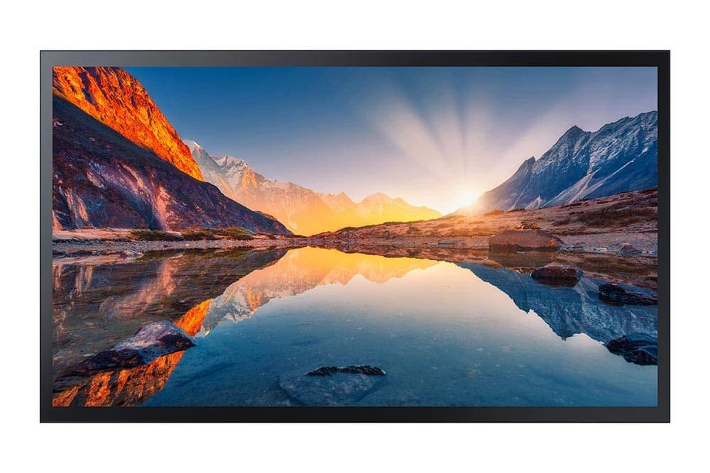 Samsung LH43QMRTBGC Pantalla de señalización 109,2 cm (43") 4K Ultra HD Negro Pantalla táctil Tizen