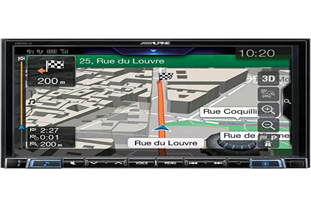 ALPINE X803D-U - Autorradio Multimedia, Pantalla Táctil 8", Navegador