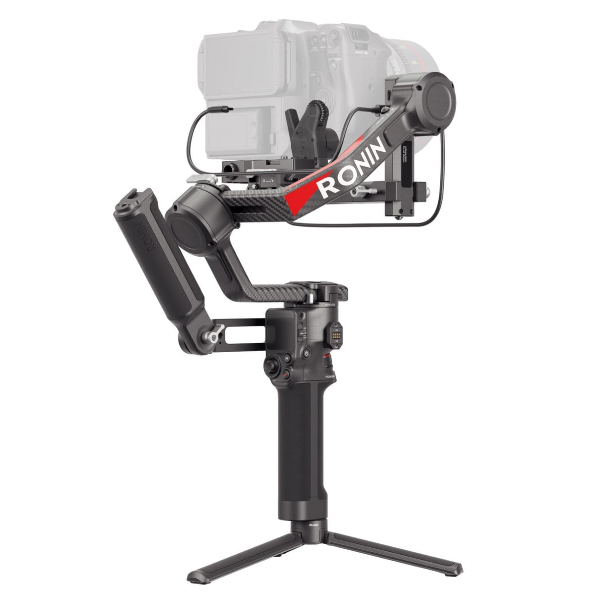 Pack DJI RS 4 Pro, estabilizador en 3 Ejes para cámaras DSLR y de Cine Canon/Sony/Panasonic/Nikon/Fujifilm, con grabación Vertical nativa, Carga útil de 4.5 kg, transmisor de Imagen y Motor Focus Pro