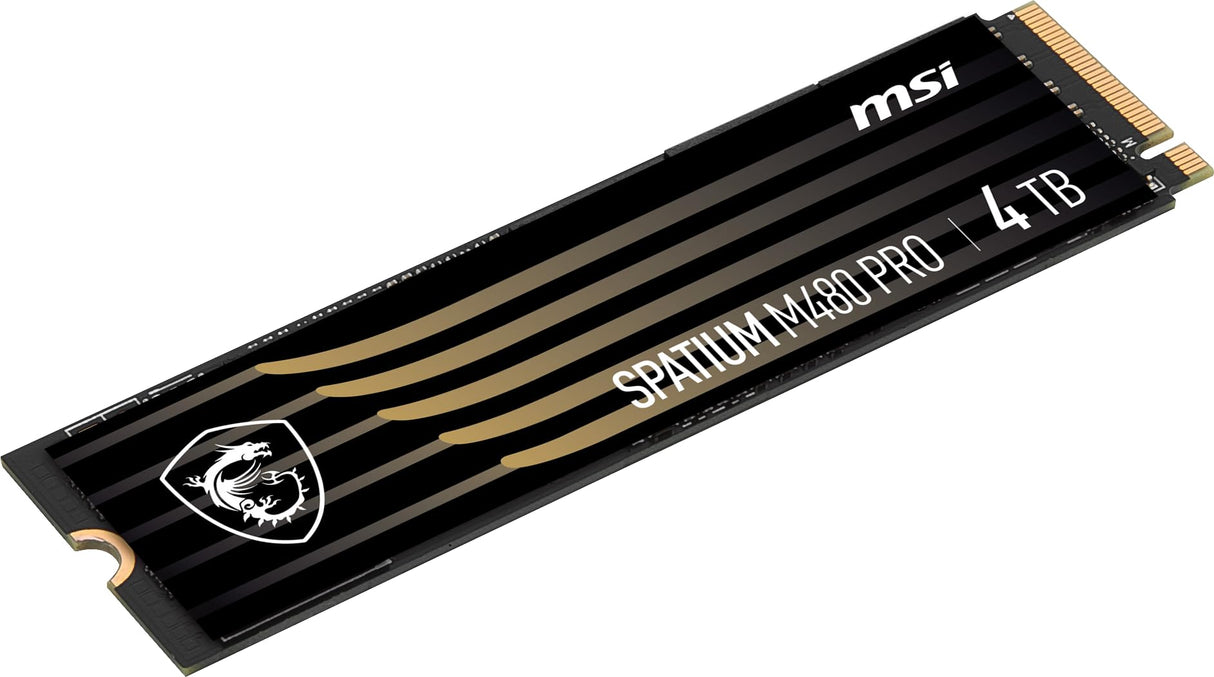 MSI SSD SPATIUM M480 Pro PCIe 4.0 NVMe M.2 4TB