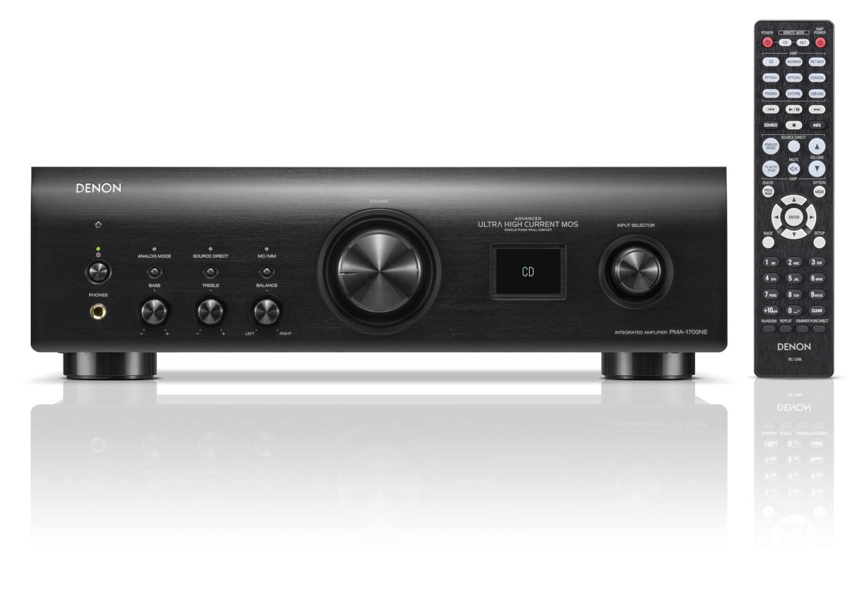 DENON PMA-1700NE - Amplificador Completo con 140 W de Potencia por Canal