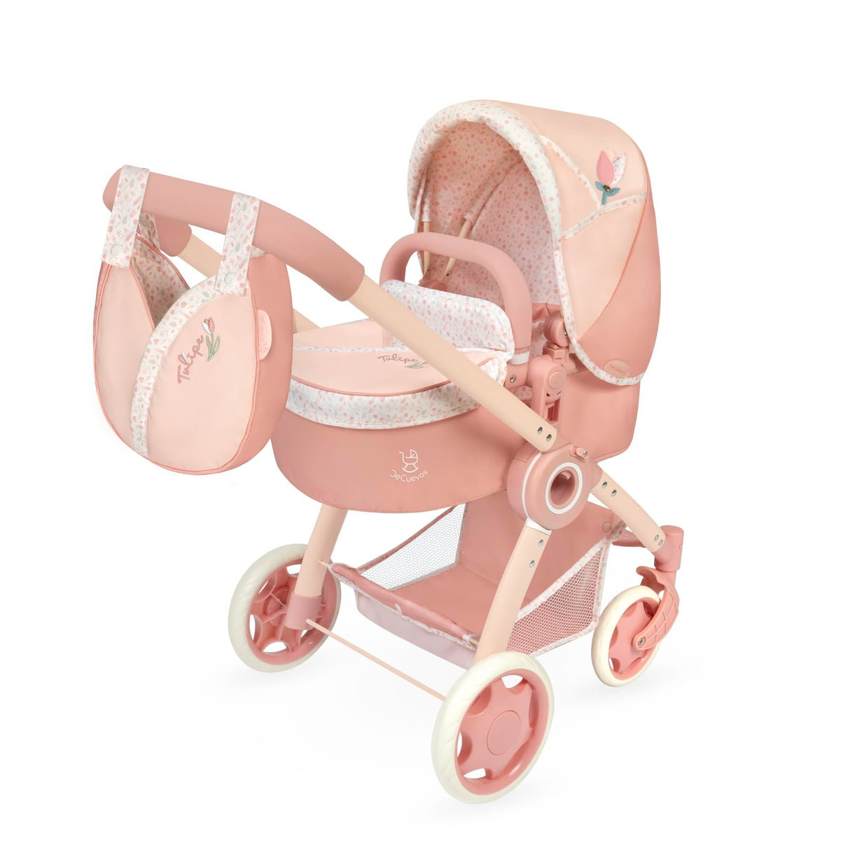 Carro de Muñecas Tulipe 3x1 Plegable DeCuevas 80574