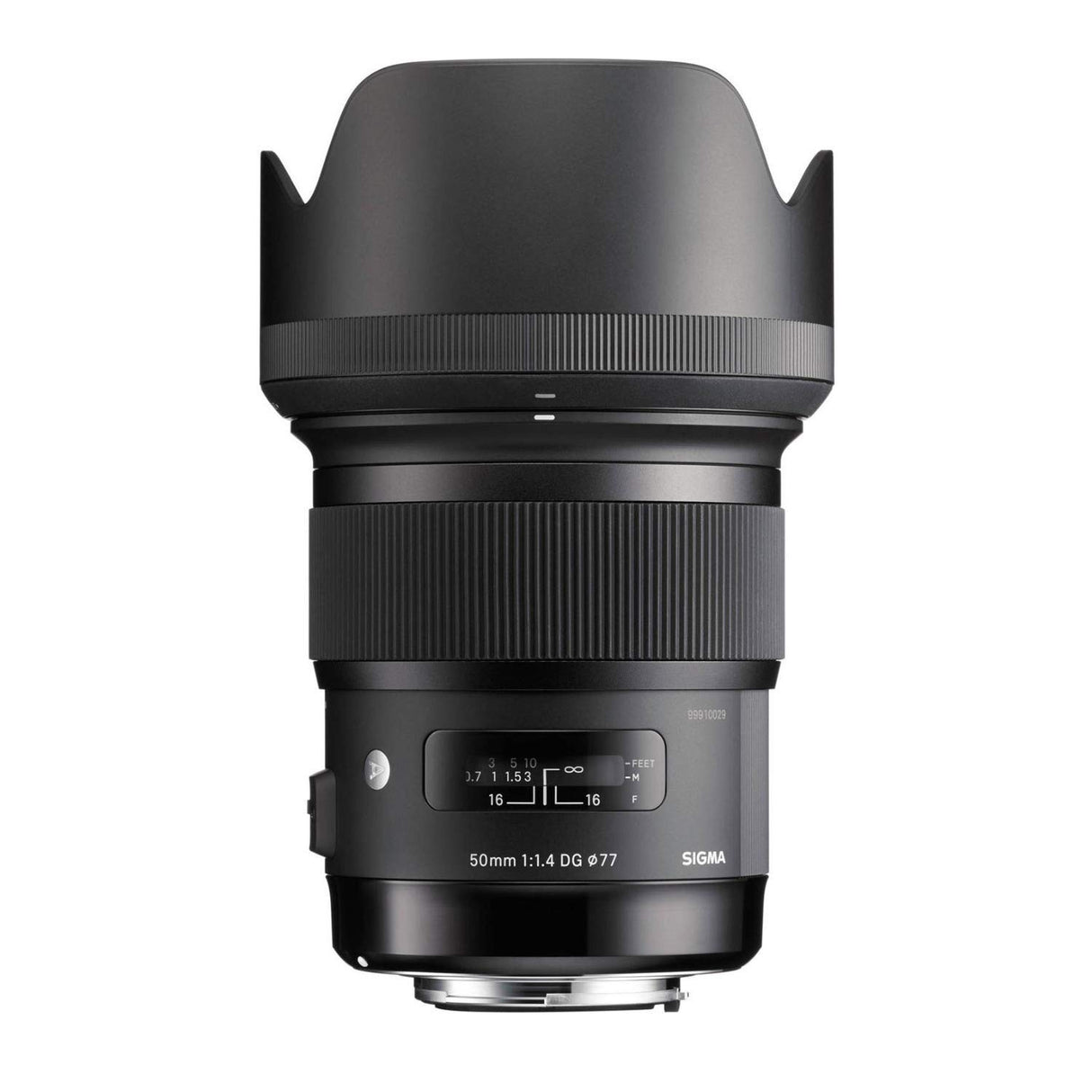 Sigma 50 mm f/1.4 - Objetivo para Nikon (50mm, f/1.4, zoom óptico 1x, 77 mm), color negro