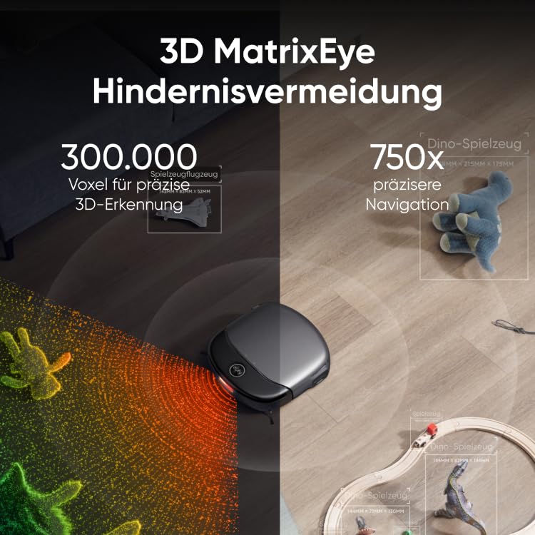 Eufy S1 Pro - Saug- und Wischroboter Saug-Wisch-Roboter mit Echtzeitselbstreinigung
