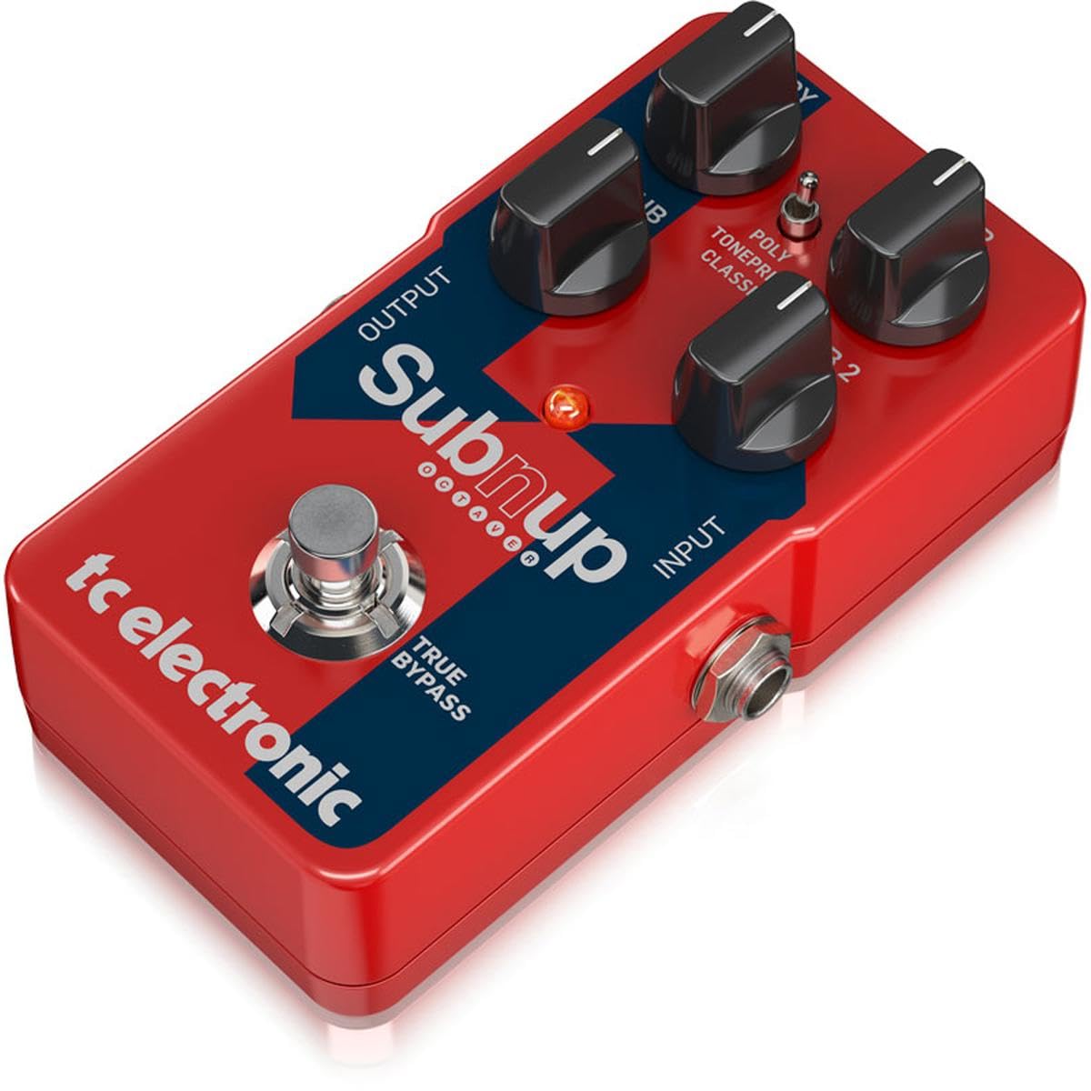 TC Electronic SUB 'N' UP OCTAVER Pedal de octava polifónica de próxima generación con octava monofónica y tecnología TonePrint incorporada