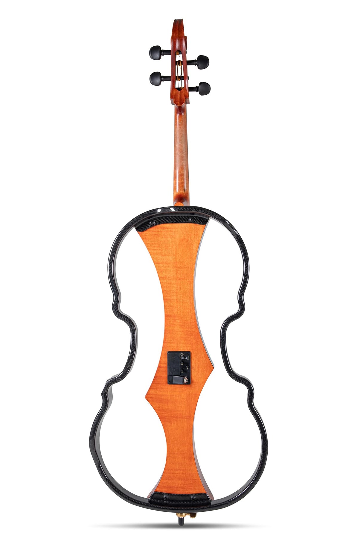 GEWA E-Cello, violonchelo electrónico, Novita 3.0 rojo-marrón 4/4 Made in Germany
