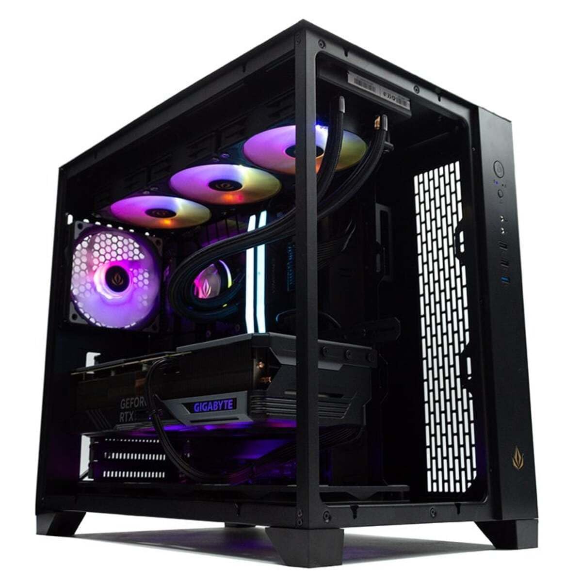 PcCom Ultimate Pc Gaming Ordenador de Sobremesa AMD Ryzen 7 7800X3D 4.2GHz / RAM 32GB DDR5 / 2TB SSD M.2 / RTX 4080 16GB GDDR6X NVIDIA/WiFi + Bluetooth/Windows 11 Home