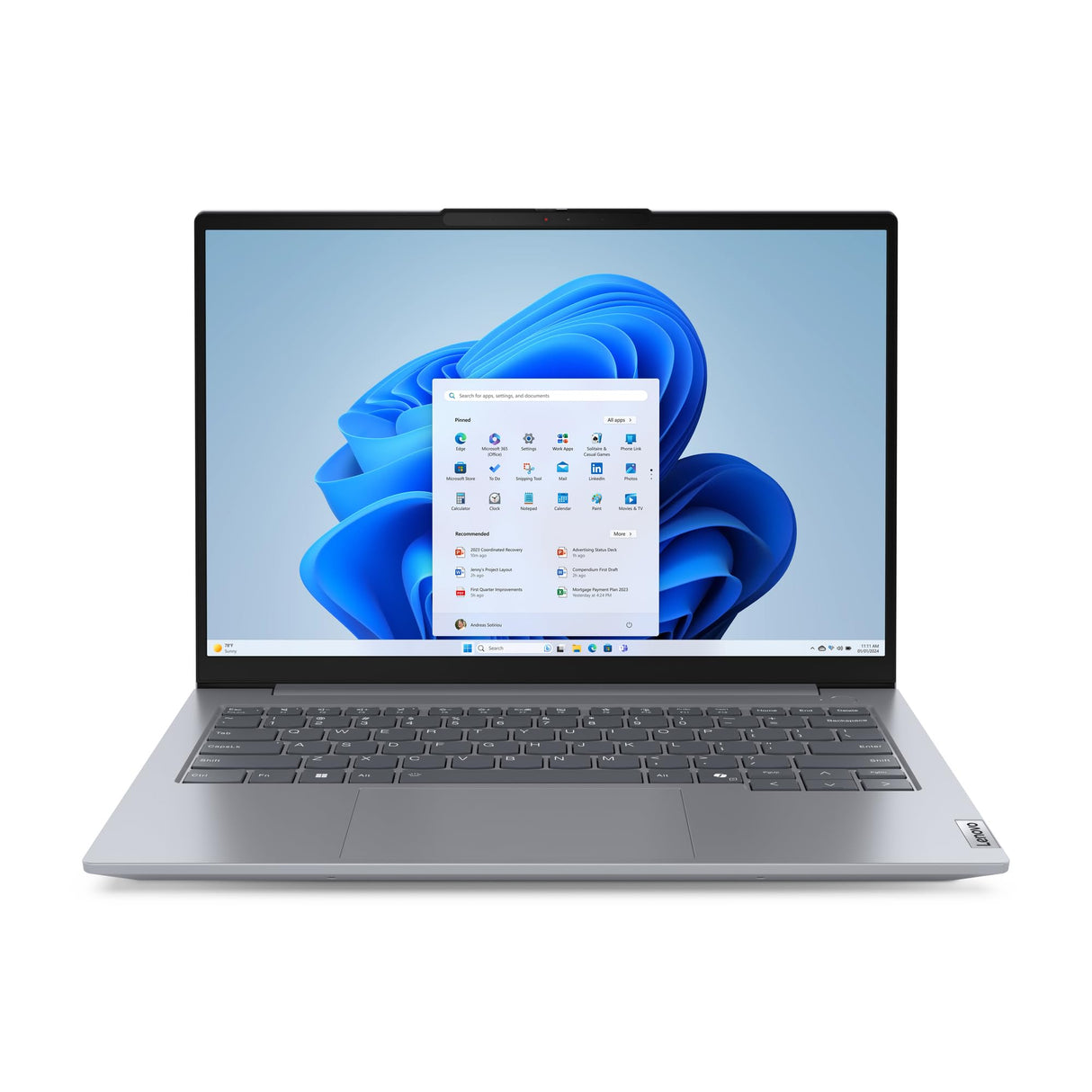Lenovo ThinkBook 14 AMD Ryzen™ 5 7535HS Ordinateur Portable 35,6 cm (14") WUXGA 16 Go DDR5-SDRAM 512 Go SSD Wi-Fi 6E